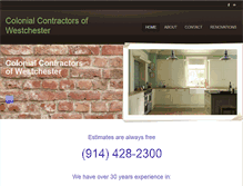 Tablet Screenshot of contractorwestchester.com
